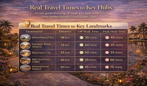 Featured Image of Real Travel Times To Key Hubs